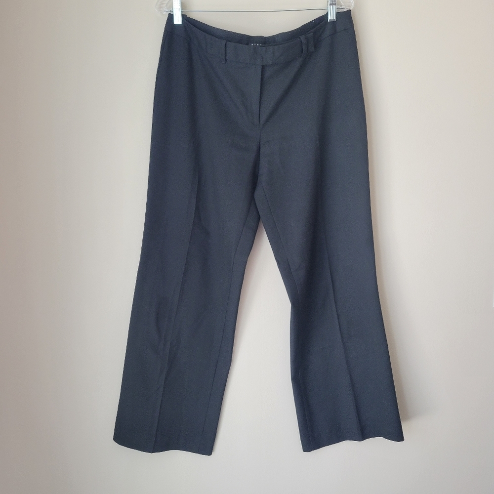 Sisley Black Wide Leg Dress Pants Size 10